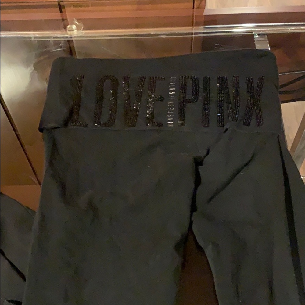 PINK yoga pant (crop)
